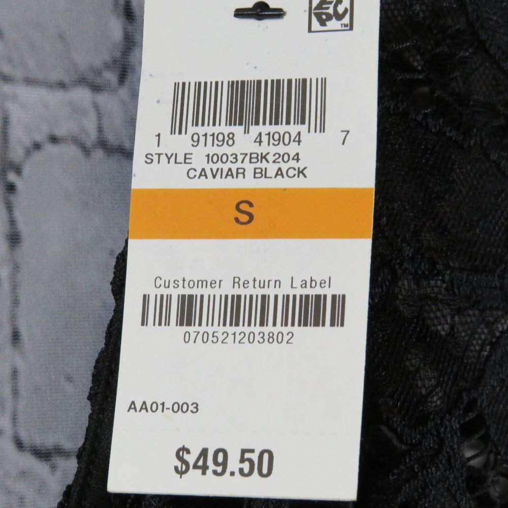 NWT-Women's Lace Illusion Cocktail Dress-Black - Picture 5 of 7